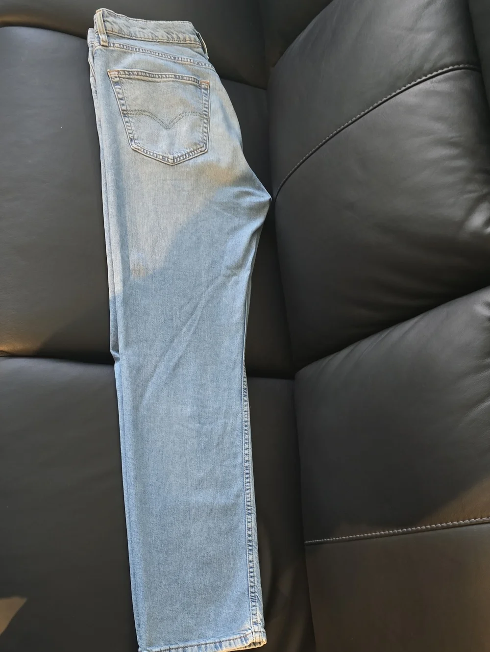 Levi's 505 Regular Fit Men's Jeans in Light Blue 33x32